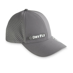 Dry Fly cap front view in Adams Gray