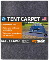 Drymate tent carpet mat with waterproof backing keeps tent dry and comfortable