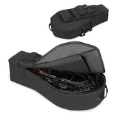 DSLEAF bow case side view with padded protection for crossbows during transport