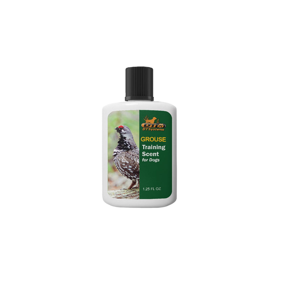 DT Systems Super Pro Series Training Scents bottle pour for precise field coverage