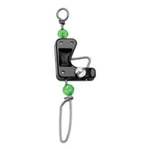 DU-BRO Fishing downrigger release clip mounted between thimble and ball for clean release