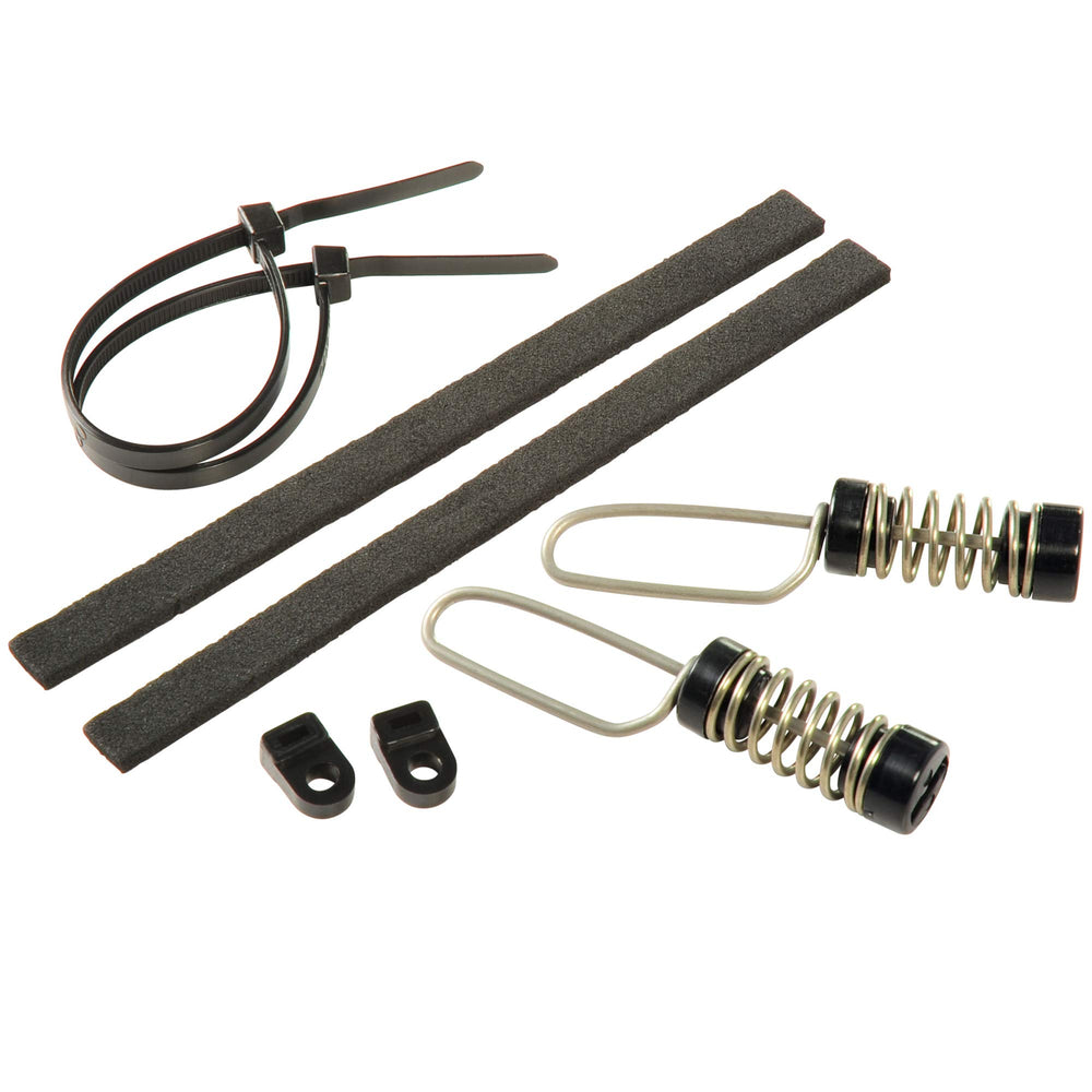 DU-BRO Fishing flag clip for stern light secures flags at high speeds.