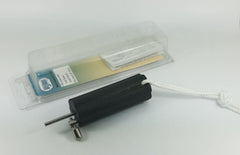 DU-BRO Nail Knotter in use tying lines and hooks precisely.