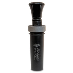 Duck Commander Phil Robertson Pro Series duck call in black acrylic close-up, durable and field-ready.