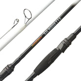 Duckett Silhouette 7ft rod silhouette shows responsive action for precise casting.