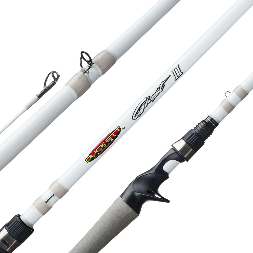 Duckett Ghost II 7 ft rod front view highlighting balanced design for precise casting