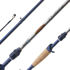 Duckett Wheeler Select rod in blue and silver with a highly sensitive tip.