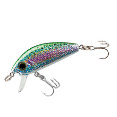 Duel L-Minnow Rainbow Trout 44mm showing precise depth control