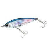 Duel Yo-Zuri 3D inshore twitchbait mullet lure front view shows flash and balance
