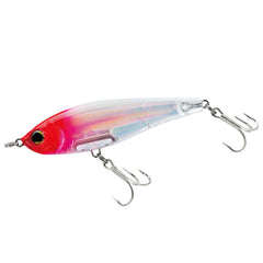 Duel Yo-Zuri 3D Inshore Twitchbait front view with red head for quick, erratic darts.