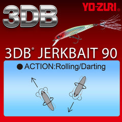 Duel Yo-Zuri flat-sided design enabling varied techniques