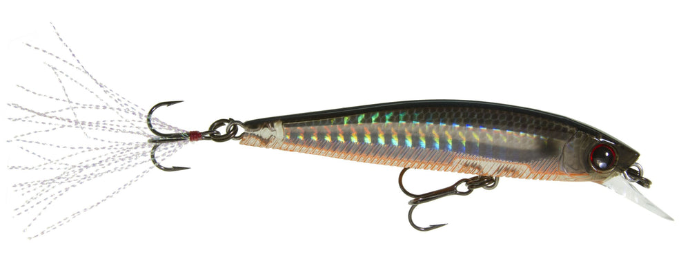 Duel Yo-Zuri 3DB Jerkbait suspending prism Tennessee Shad, flash and lure action