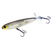 Duel Yo-Zuri 3DB Prop lure top view reveals prism flash for attracting bass
