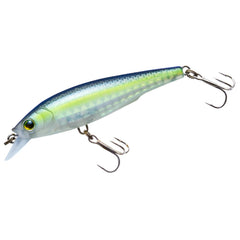 Duel YO-ZURI 3DR-X Jerkbait front view in Matte Ghost Sexy Shad for precise casts