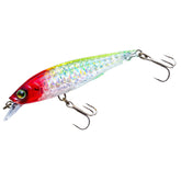Duel YO-ZURI 3DR-X Jerkbait Prism Crown front view attracts wary fish.