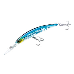 Duel Yo-Zuri Crystal 3D Minnow Deep Diver Sardine lure shown for long casts