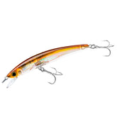 Duel Yo-Zuri F1146 RBK Crystal 3D Minnow 110mm, lifelike action.