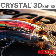 Duel Yo-Zuri Crystal Minnow 110mm, versatile mid-depth lure for various conditions.