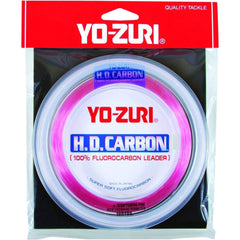Yo-Zuri HD fluorocarbon leader provides abrasion resistance for reliable strength.