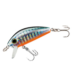 Duel Yo-Zuri L Minnow 66mm green-silver-orange body ideal for suspended fish.
