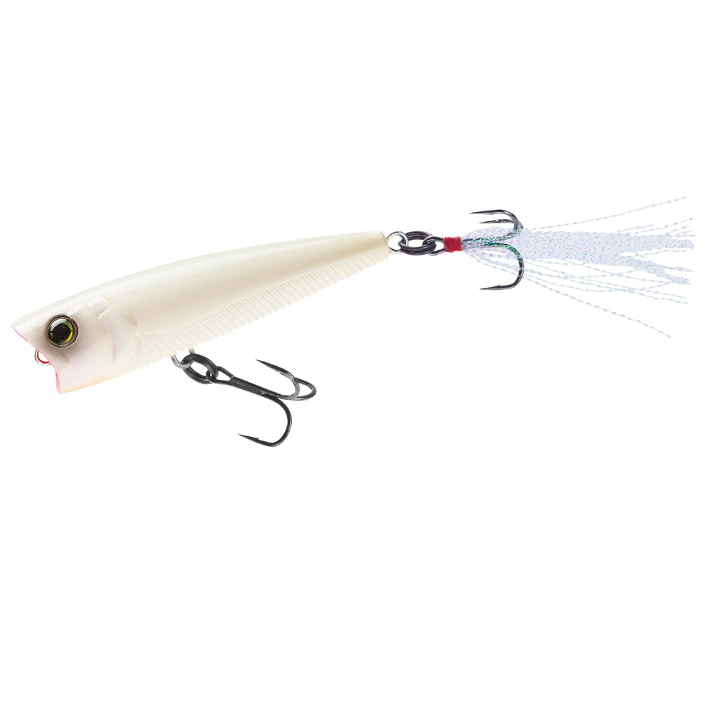 Duel Yo-Zuri R1101-BN 3DB Popper front view highlights durable finish and water displacement