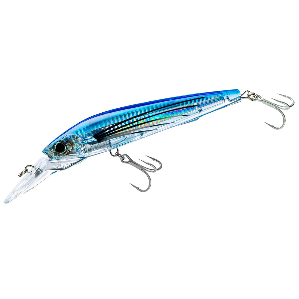 Duel Yo-Zuri 3D Magnum close-up of flying fish lure with durable polycarbonate body.