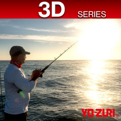 Duel Yo-Zuri 3D Magnum features 3X treble hooks for secure strikes.