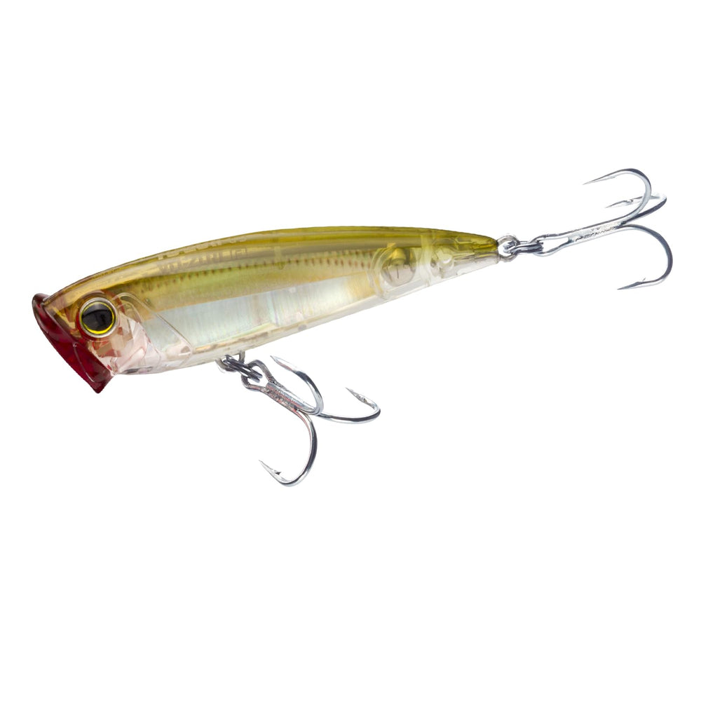 Duel Yo-Zuri R1210-RPCH 3D Inshore Popper front view for precise casting