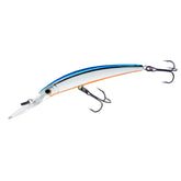 Duel Yo-Zuri R1301-BT Crystal Minnow deep diver walleye front view for deep-water trolling.