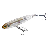 Duel Yo-Zuri R1350-RGLM lure front view reveals realistic 3D finish for lifelike presentation.