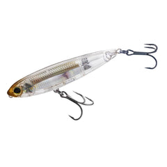 Duel Yo-Zuri R1350-RGLM lure front view reveals realistic 3D finish for lifelike presentation.