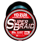 Duel Yo-Zuri Superbraid 600 yd blue 80 lb spool for smooth, strong casting