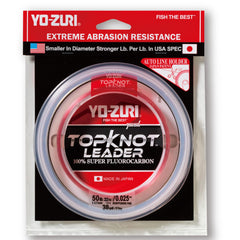 Duel Yo-Zuri Topknot 30 yd sinking leader in Disappearing Pink for stealthy presentations