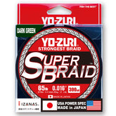 Duel Yo-Zuri YZ SB 65LB DG 300YD braided line packaging, highlighting Japan-made quality.