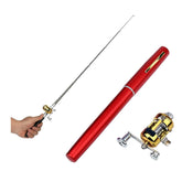 Duirubeo pocket-size rod closed for ultra-compact travel convenience.