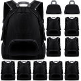 Dunzy foldable backpack folded compact for easy travel storage.
