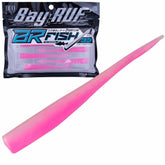BR Fish 3.3 inch Bay White lure front view