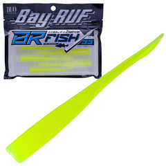 Duo Bail Roof BR Fish 3.3-inch Chart front view shows color and silhouette for casting