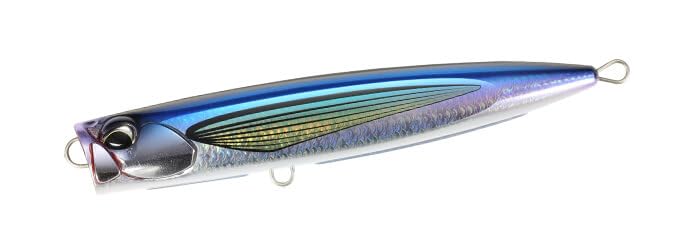 Duo Bubly 185F Flying Fish front view highlights a durable lure for long casts.