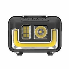 DURACELL LED headlamps worn on head, hands-free brightness for nighttime chores.