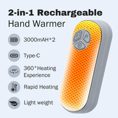 Dutsalrun compact hand warmer in pocket ready to warm.