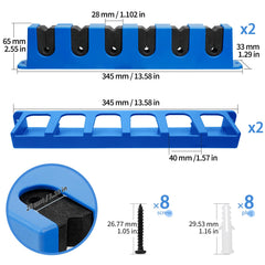 Close-up of soft EVA foam slots protecting fishing rods