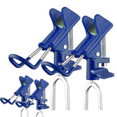E-jades 4Pack bank fishing rod holder in use on sandy bank