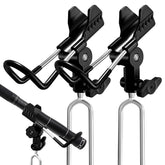 E-jades 360° adjustable bank fishing rod holder in aluminium