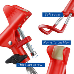Bank rod holder with upgraded reinforced nylon body