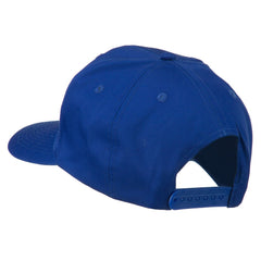e4Hats Admiral embroidered cap back view highlighting durable fabric