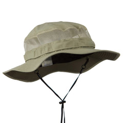 e4Hats Taslon UV bucket hat Khaki crushable design for easy packing