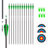 e5e10 31inch carbon arrow pack of 12 for steady practice sessions