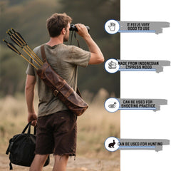 e5e10 33inch wooden arrows field-point tip for reliable impact at targets.