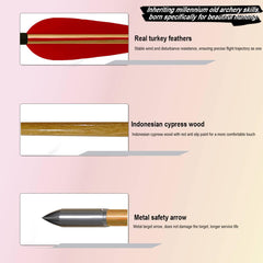 e5e10 arrows with iron field points for reliable practice penetration.
